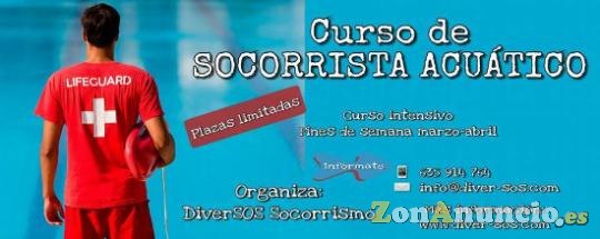 Curso socorrismo acuático y primeros auxilios